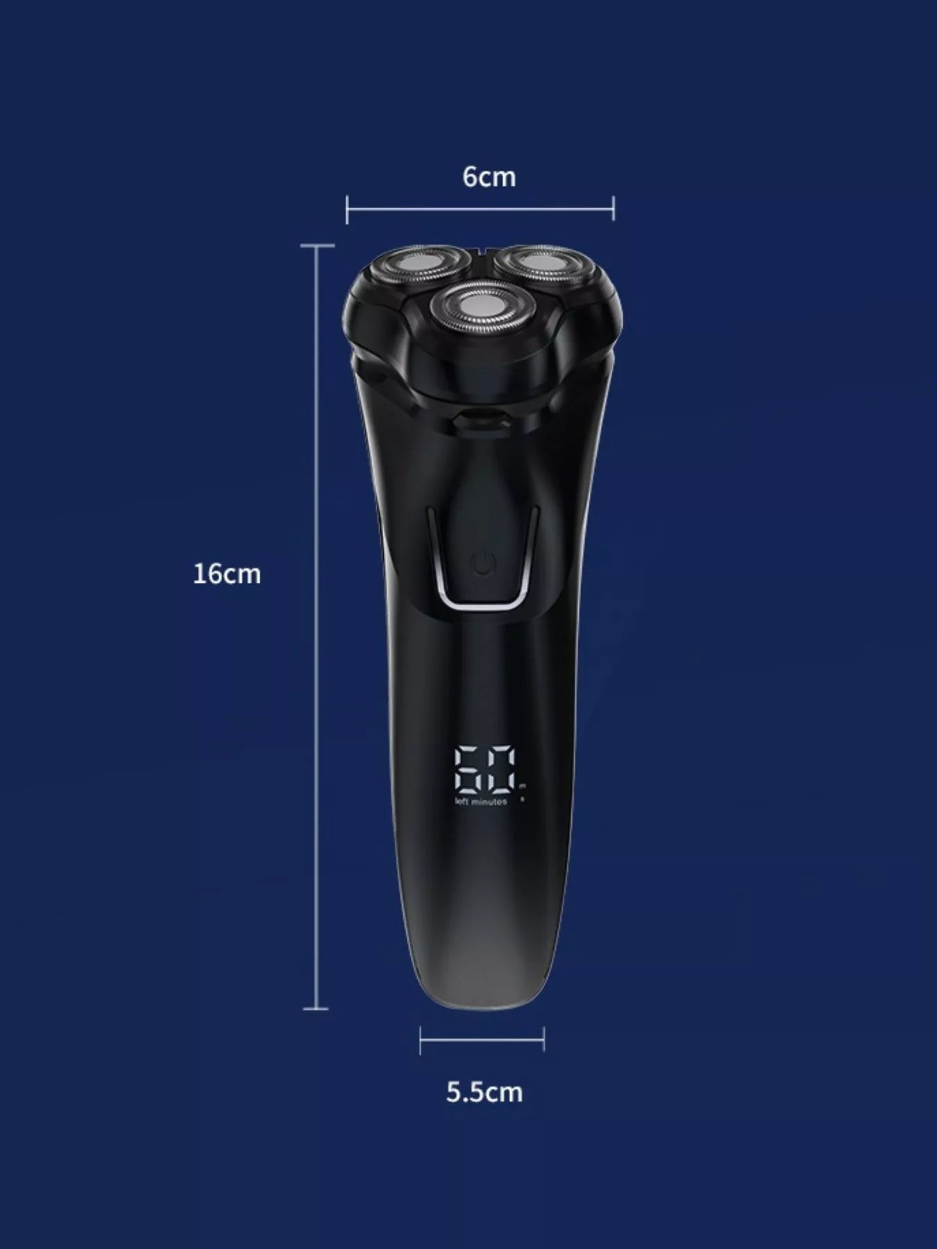 Rechargeable Rotary Shaver