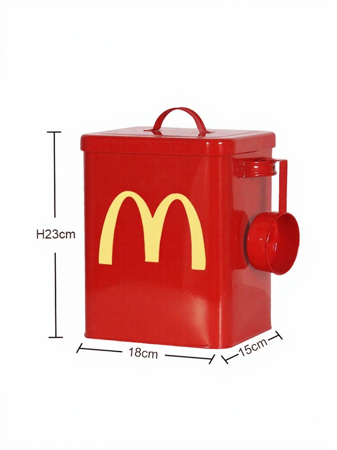 McDonald's Style Pet Food Storage Container