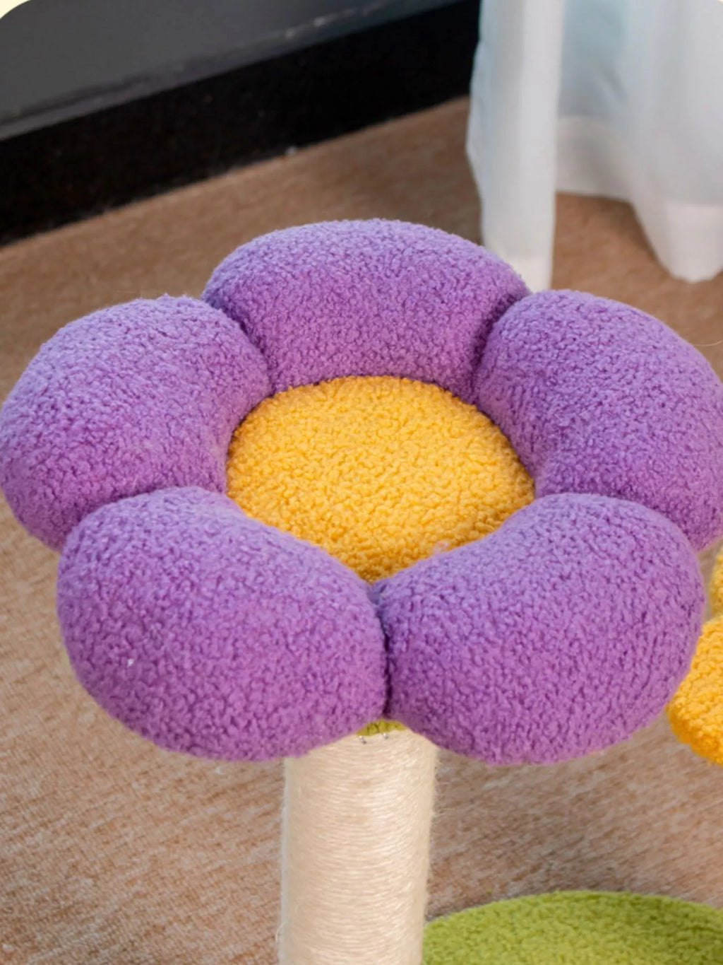 Flower Design Cat Tree with Scratching Post