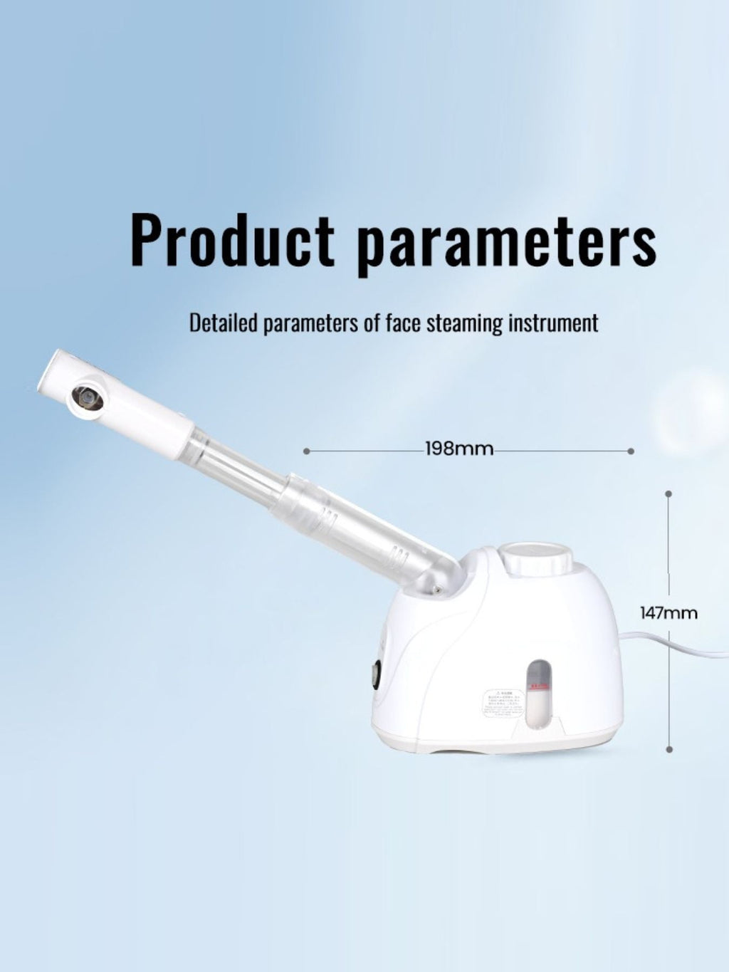 Hot Steaming Facial Beauty Device