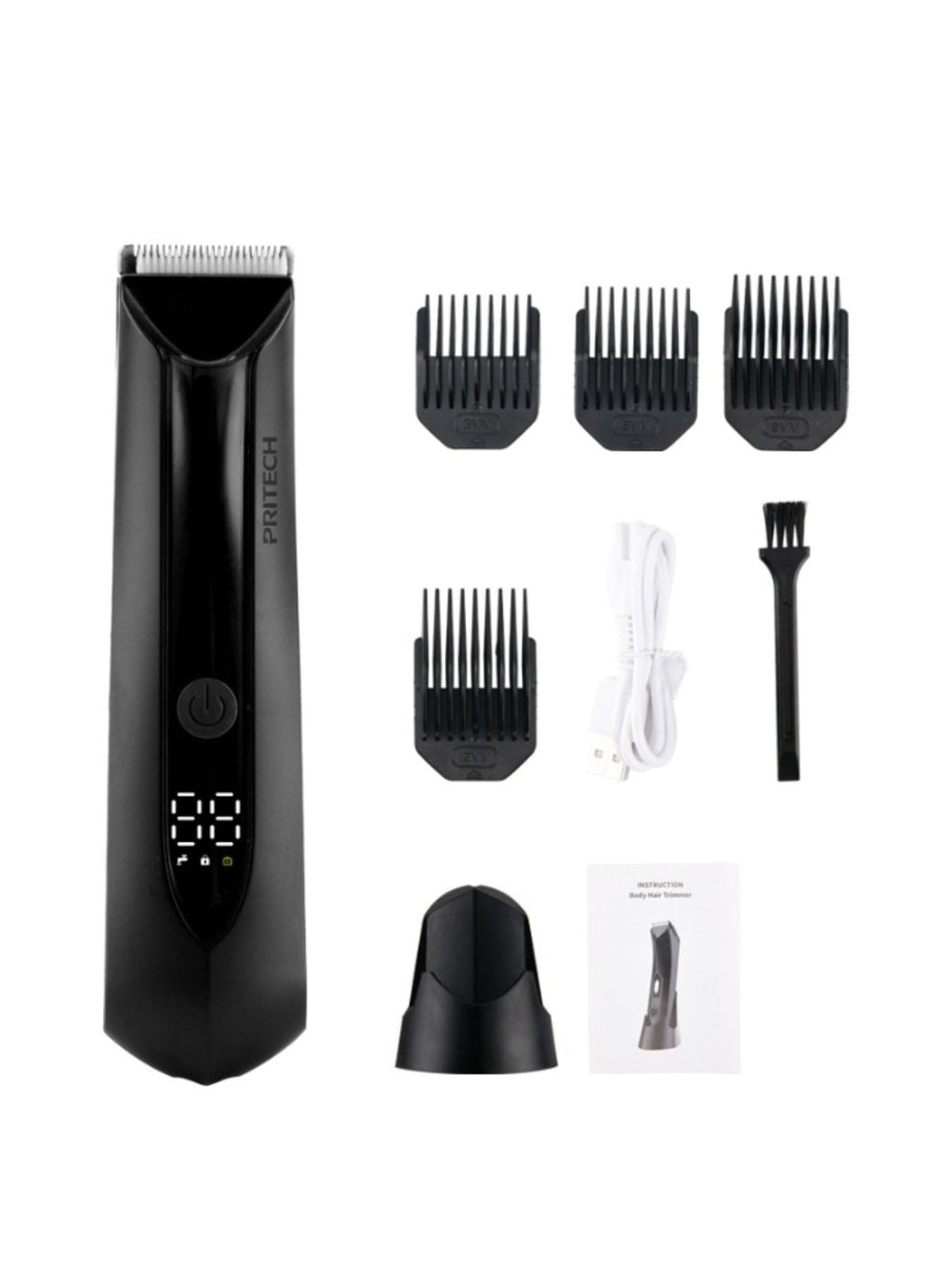 Electric Hair Removal Epilator with LED Display
