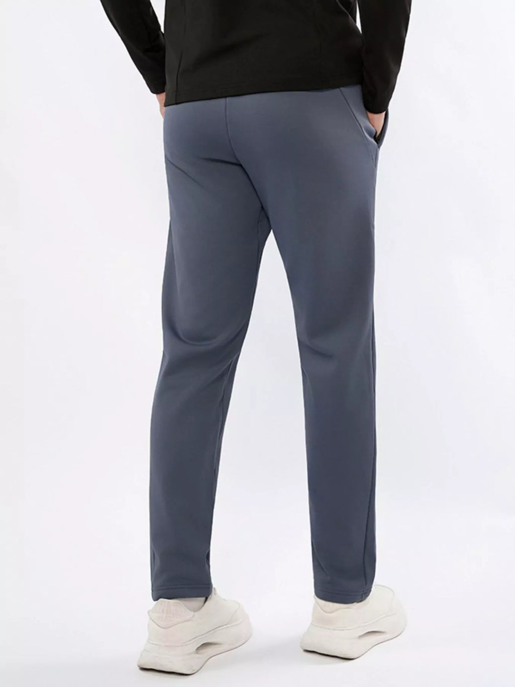 Men's Plus Size Casual Straight-Leg Pants