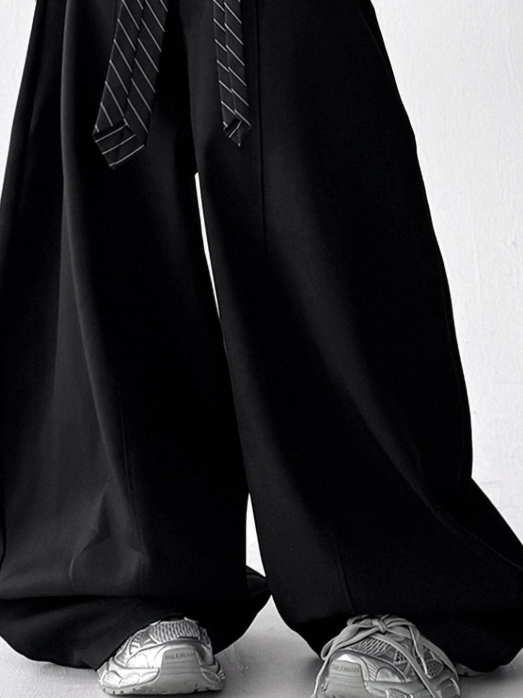 Men's Plus Size Wide Leg Pants