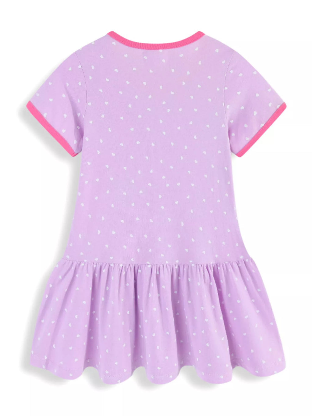 Children's Unicorn & Fairy Embroidered Ruffle Hem Dress