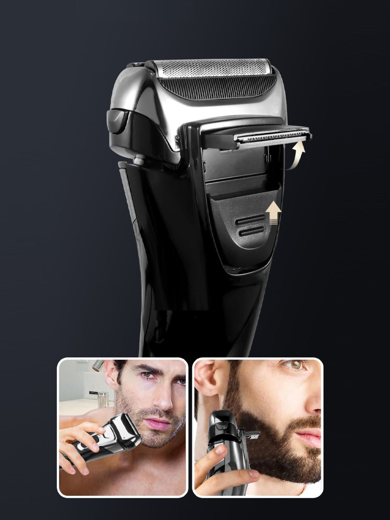 Electric Foil Shaver with LED Display