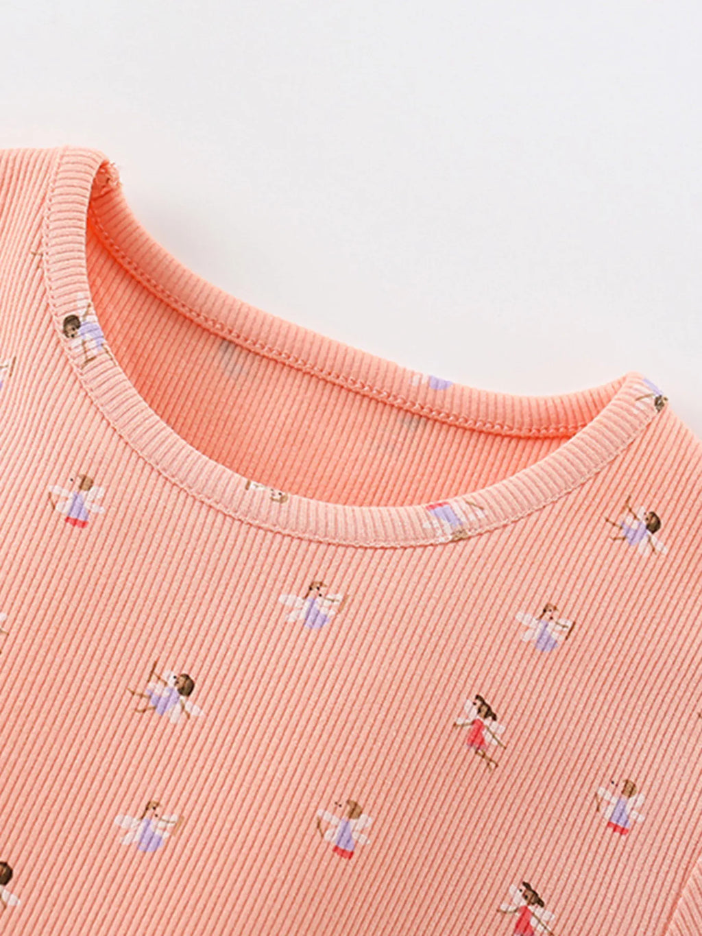 Children's Printed Tulle Layered Dress