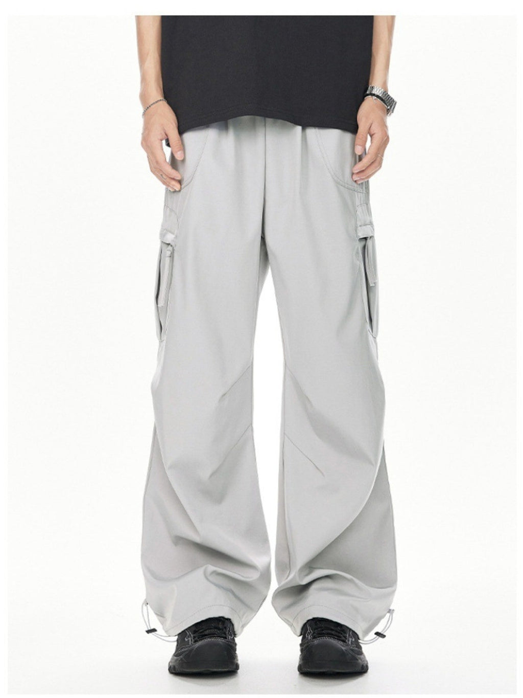 Men's Plus Size Loose Fit Cargo Pants