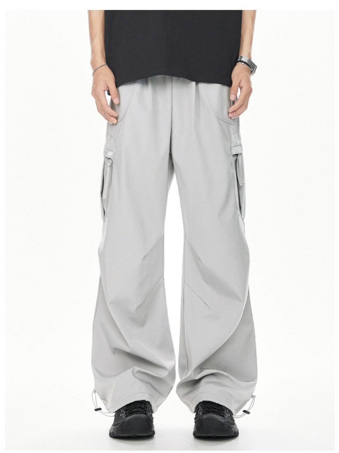 Men's Plus Size Loose Fit Cargo Pants
