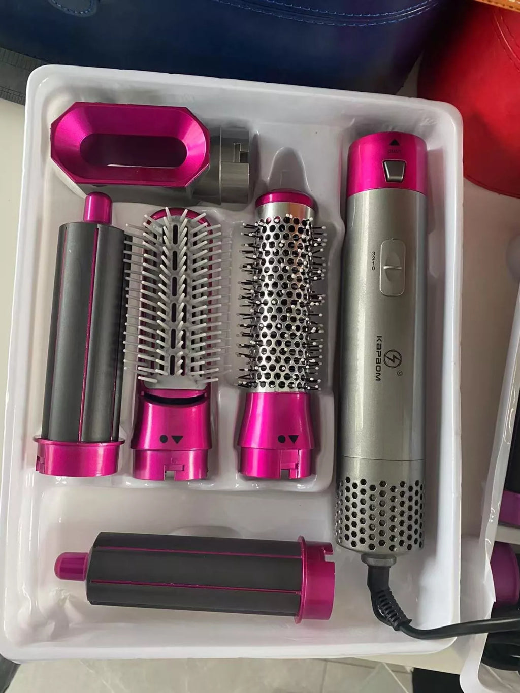 Interchangeable Curling Iron Wand Set