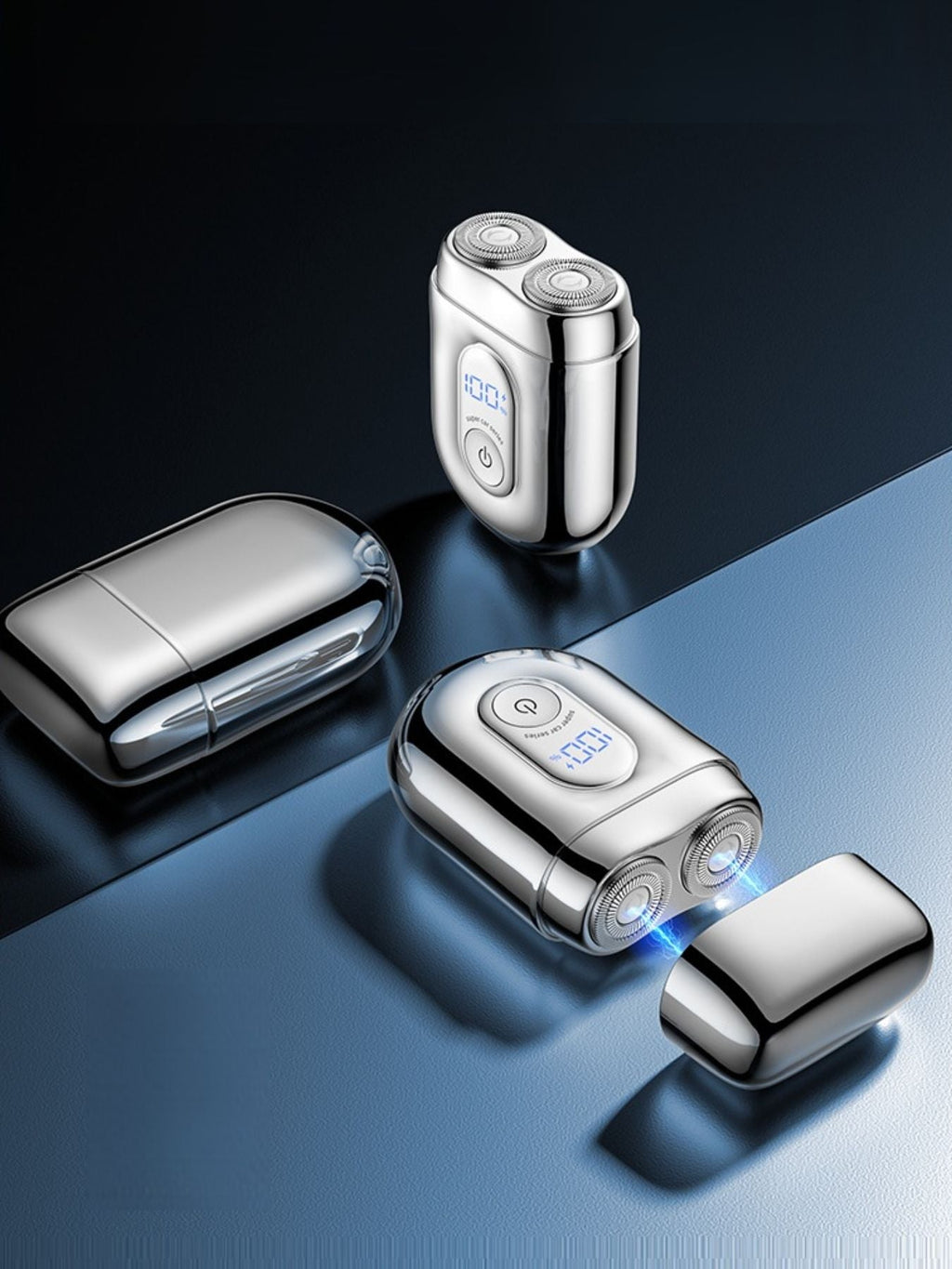 Mini Portable Waterproof Electric Shaver
