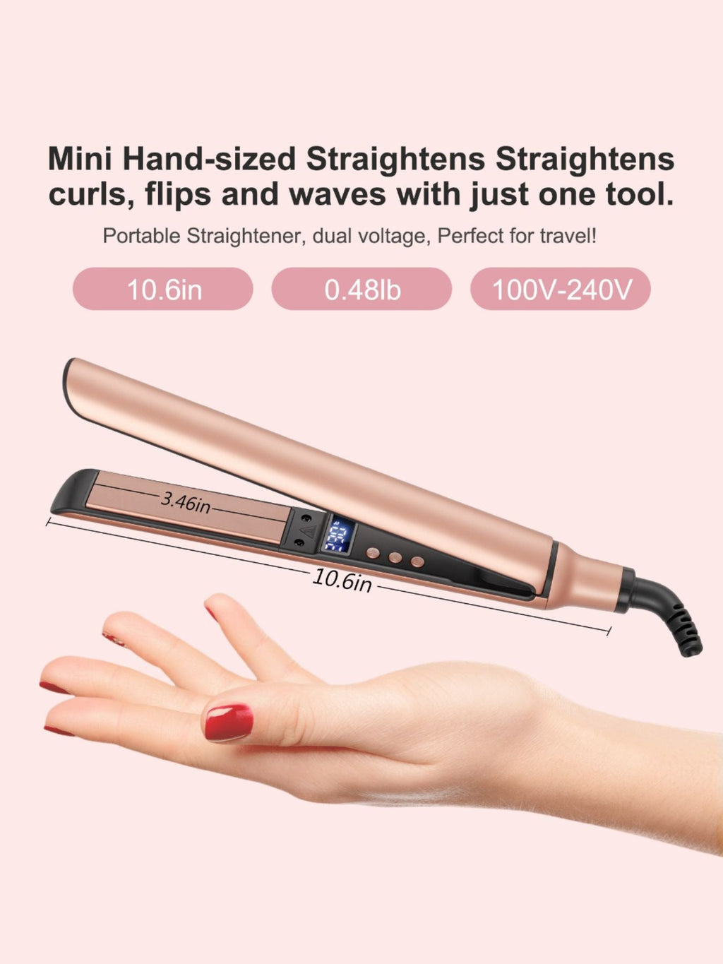 Fast Heating Hair Straightener