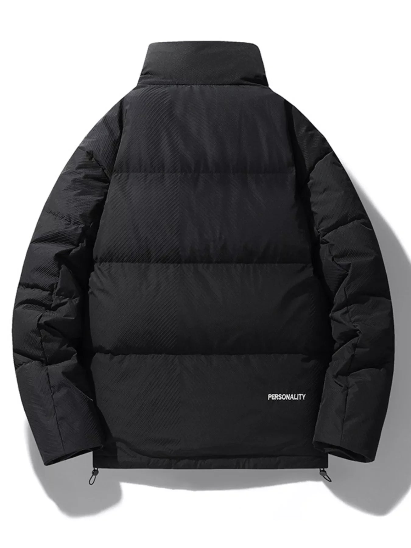 Men's Plus Size Zip Up Padded Puffer Jacket