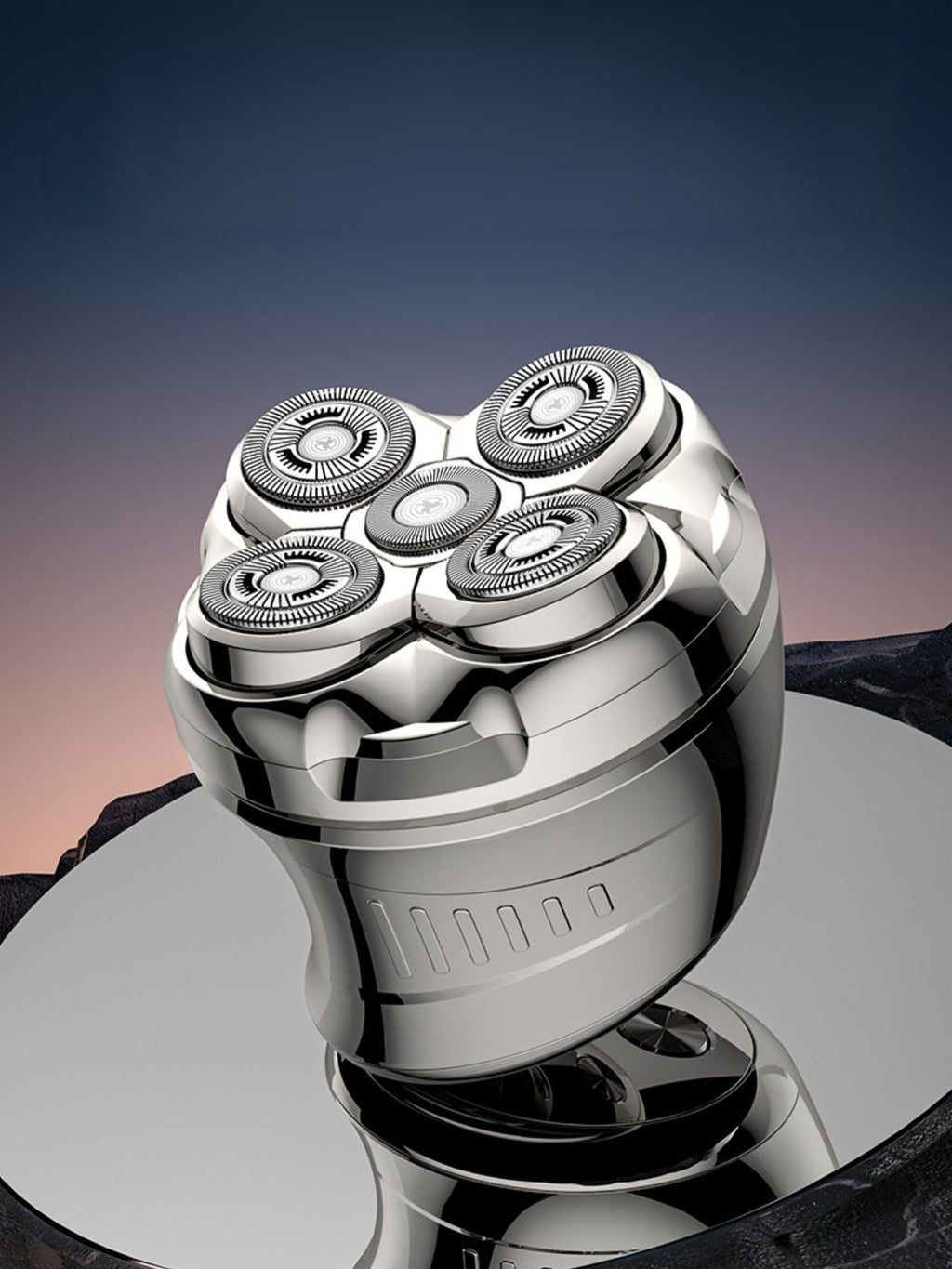 Rechargeable 5-Head Rotary Shaver