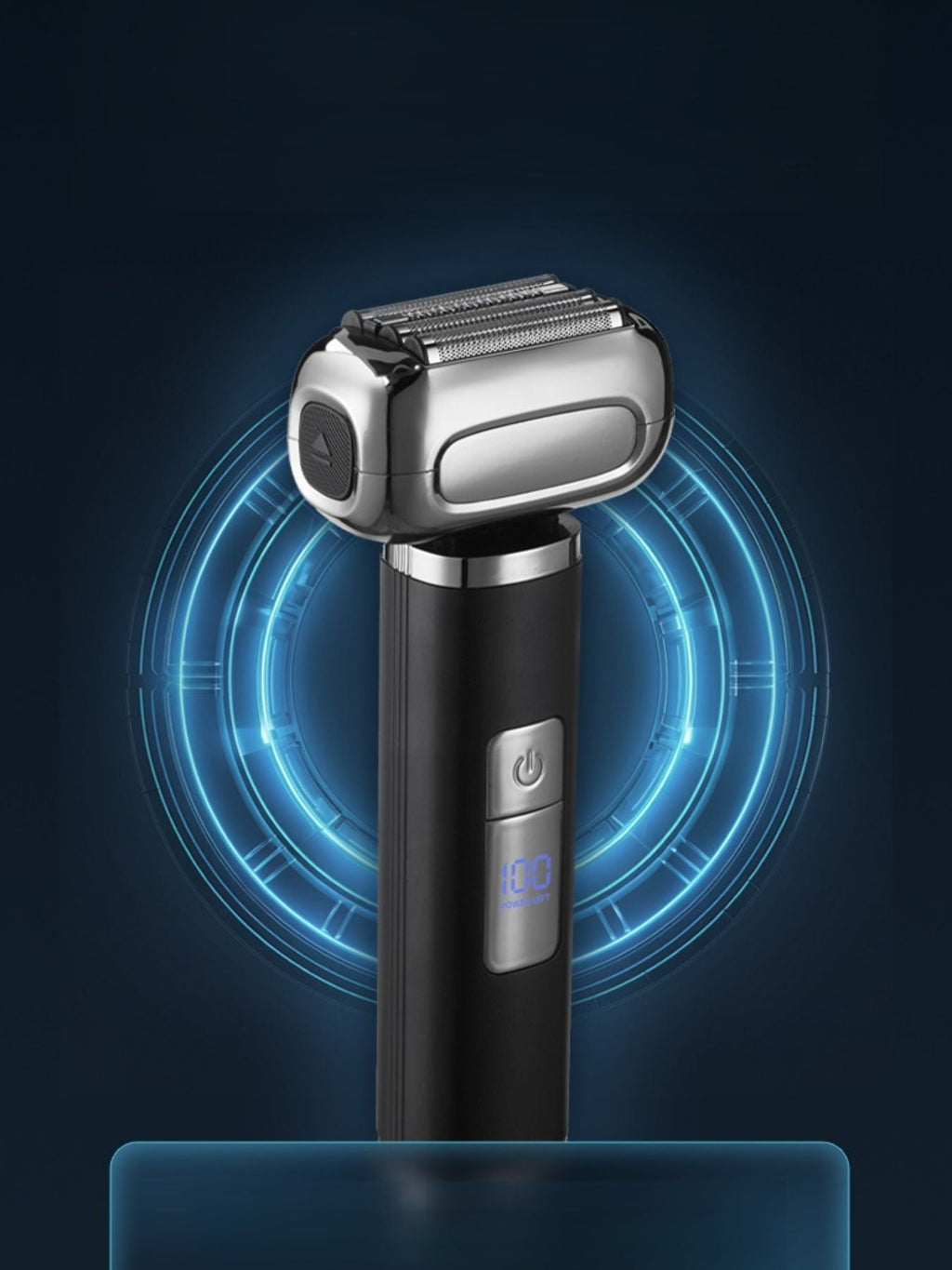 Waterproof Electric Foil Shaver with LED Display