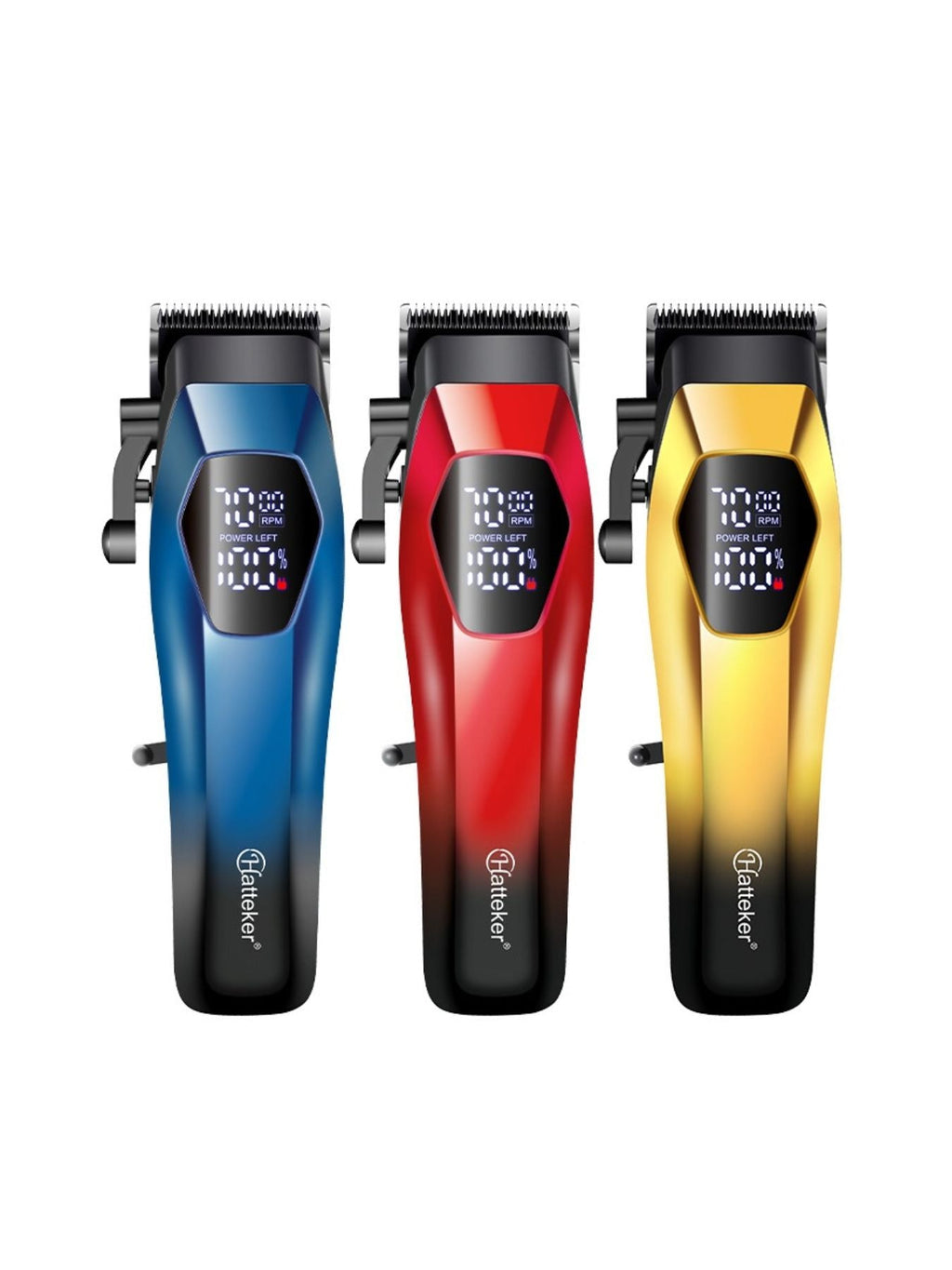 Cordless Hair Clipper with LED Display