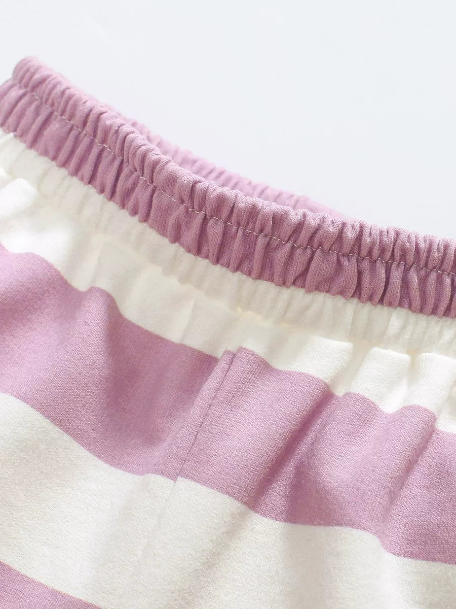 Children's Striped Casual Shorts