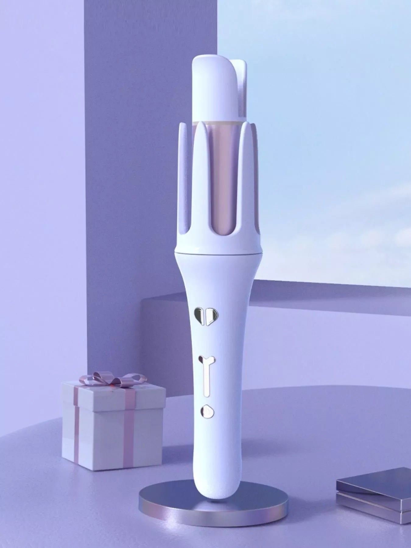 Automatic Rotating Hair Curling Iron