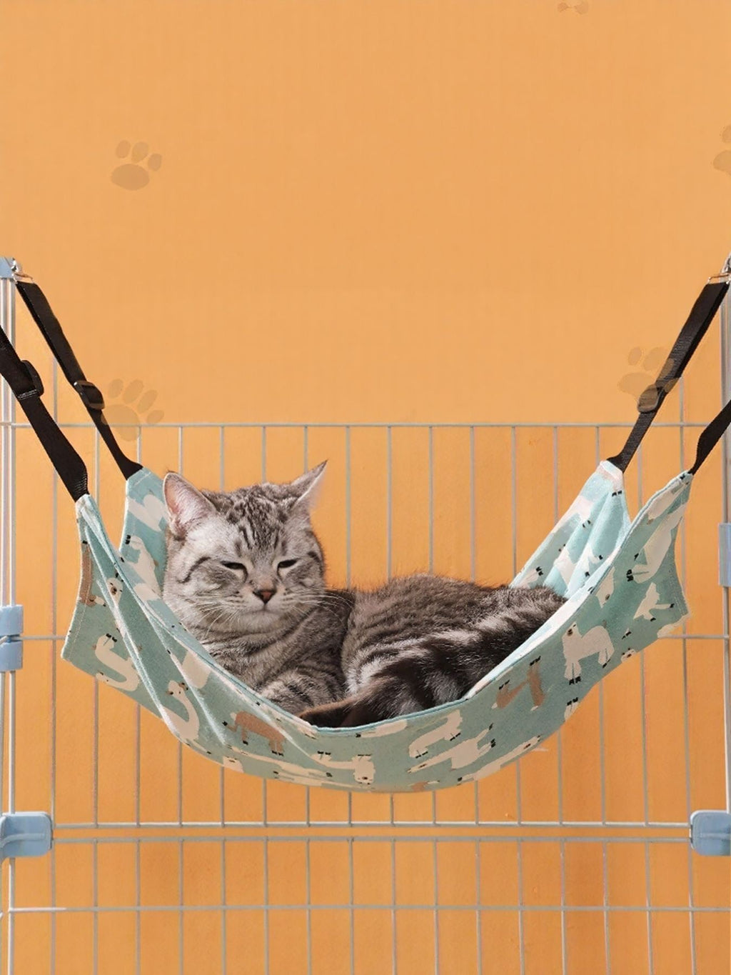 Comfortable Hanging Pet Hammock with Adjustable Straps