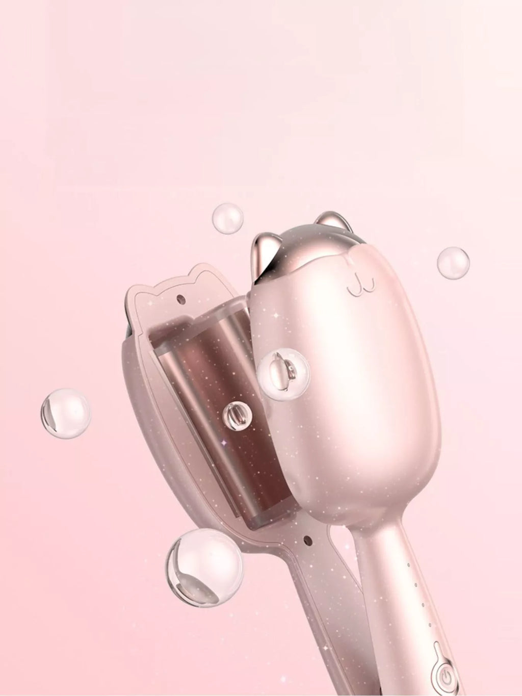 Cat Shaped Heated Curling Iron