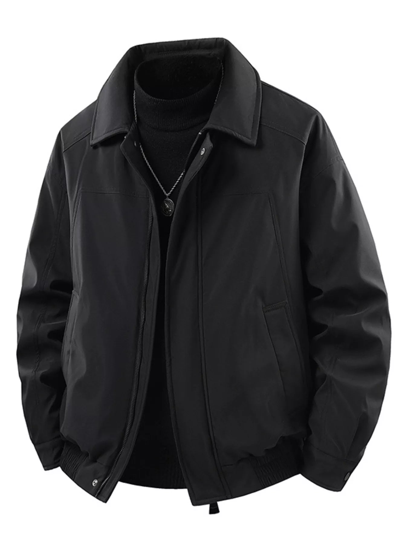 Men's Zip Up Casual Jacket