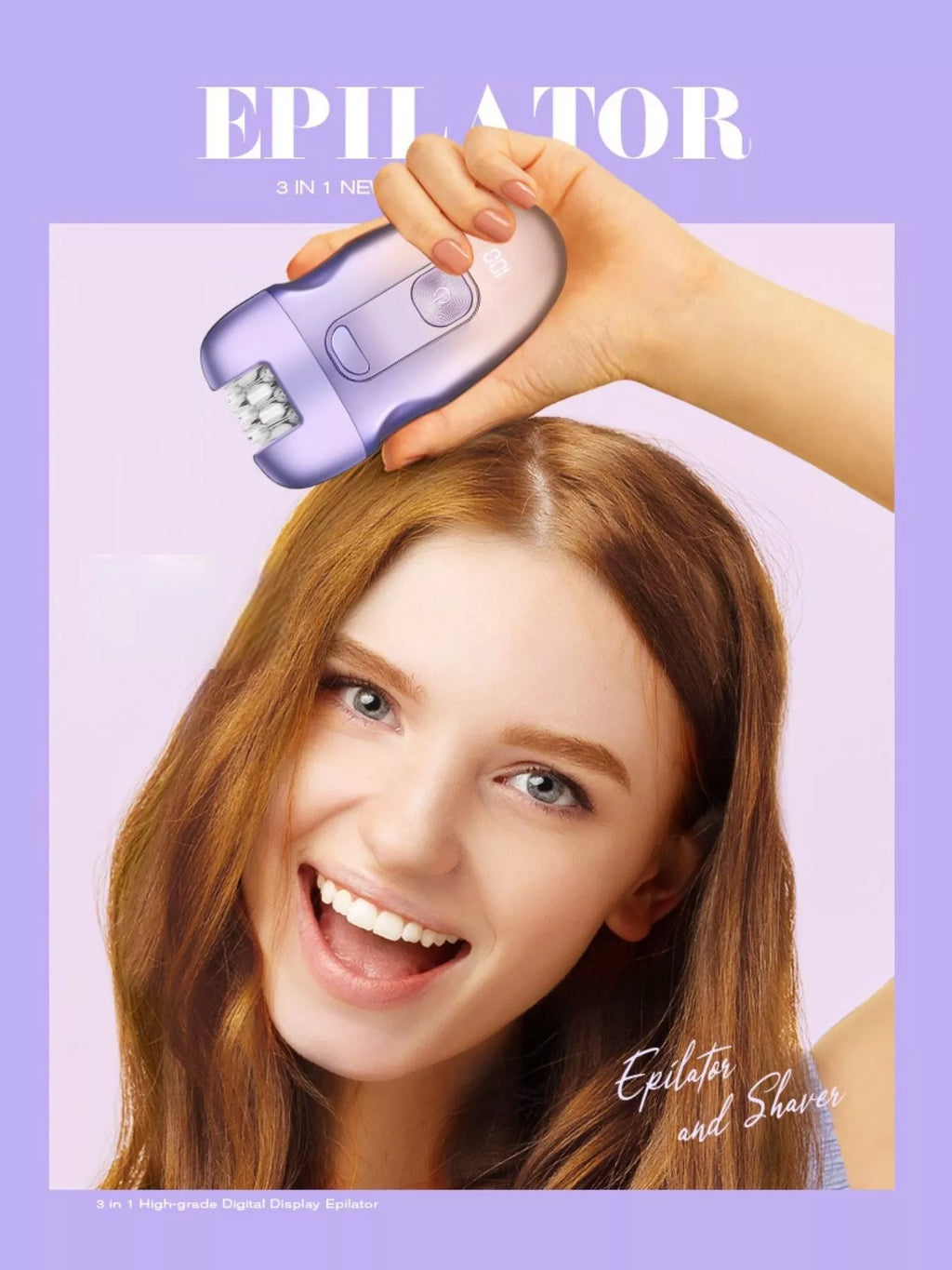3 in 1 Portable Hair Removal Epilator