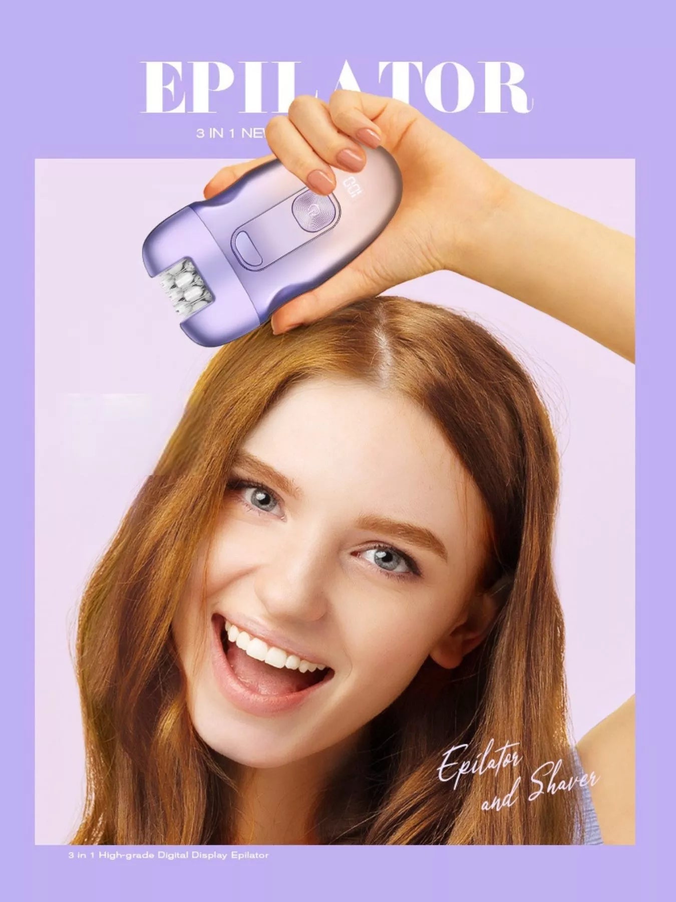 3 in 1 Portable Hair Removal Epilator