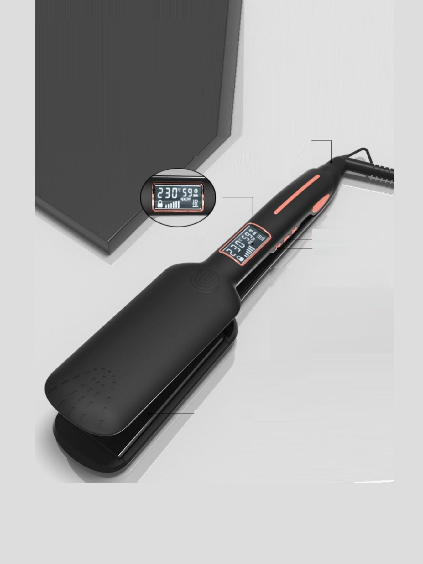 Adjustable Temperature Hair Straightener