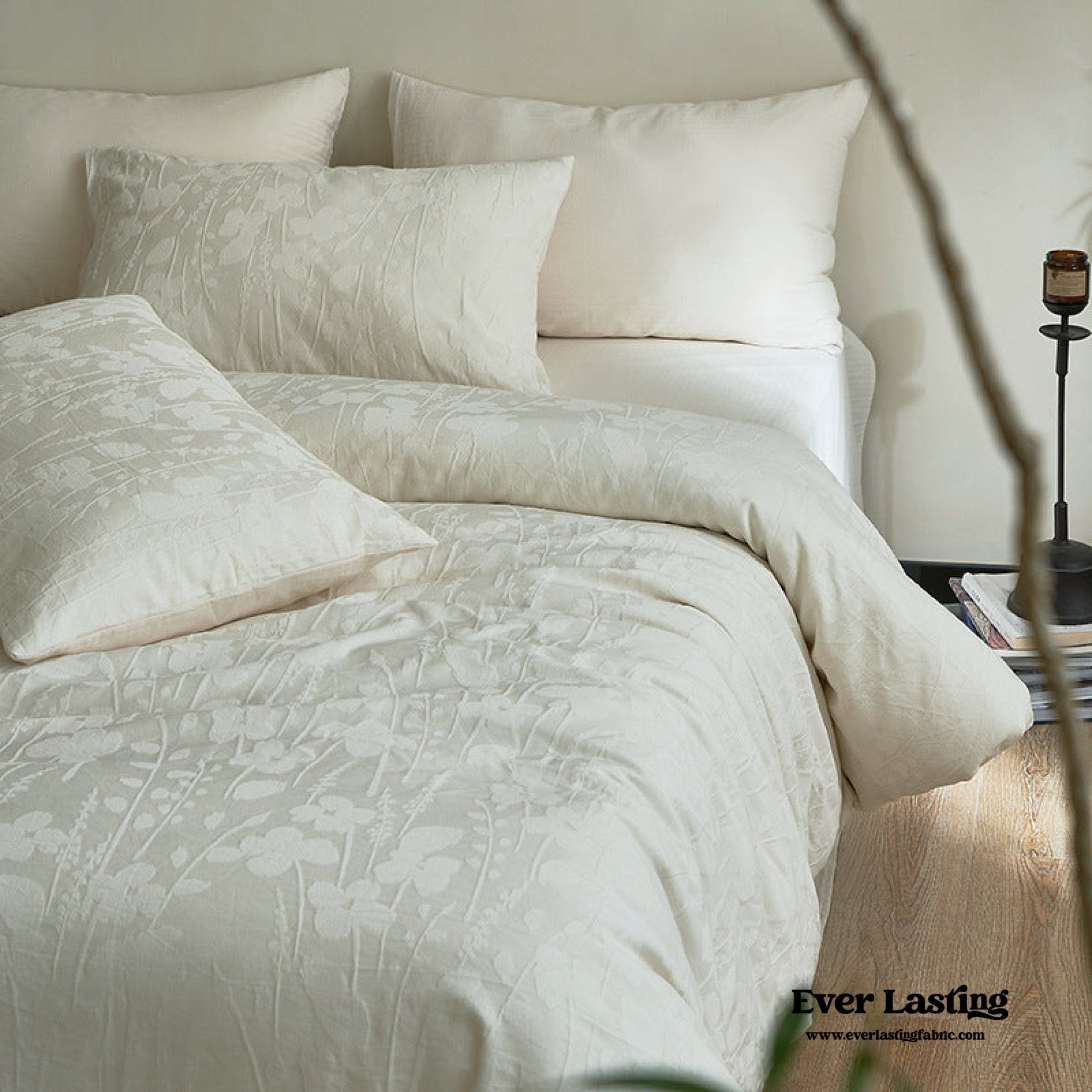 Elin Tencel Silky Jacquard Bedding Set / Sunrise