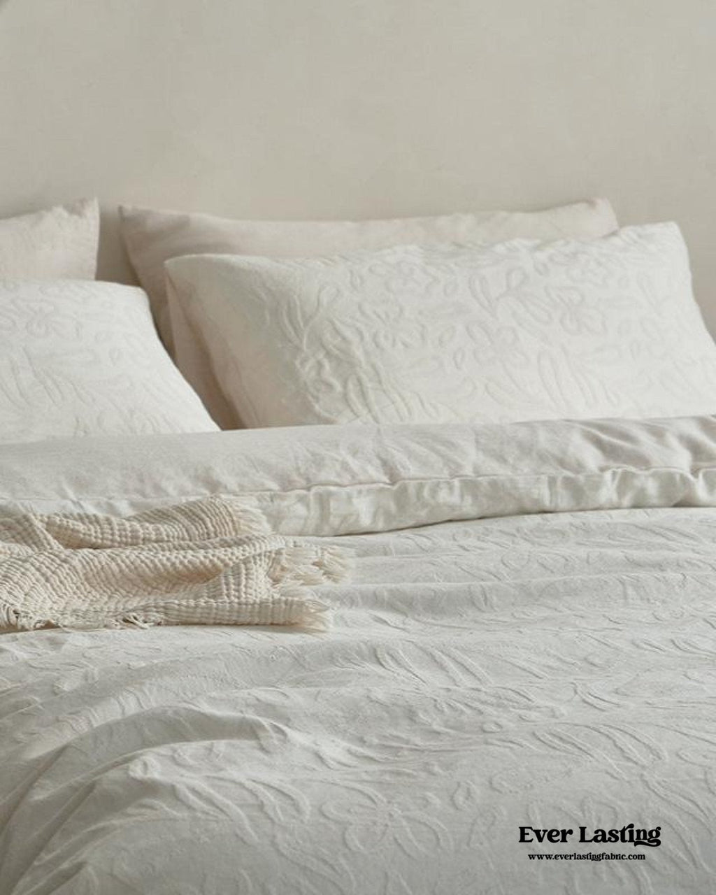 Elin Tencel Silky Jacquard Bedding Set / Sunrise