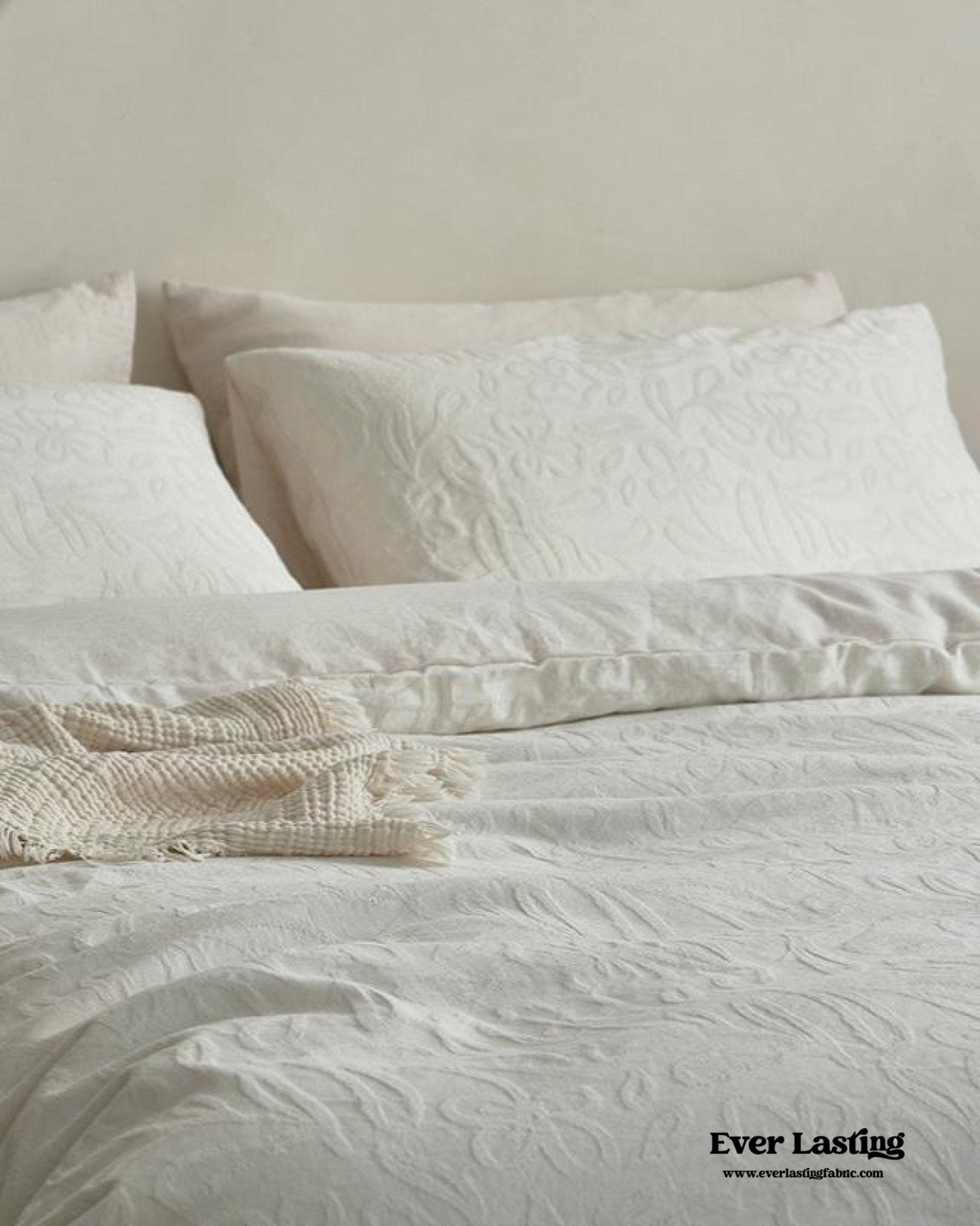 Elin Tencel Silky Jacquard Bedding Set / Sunrise