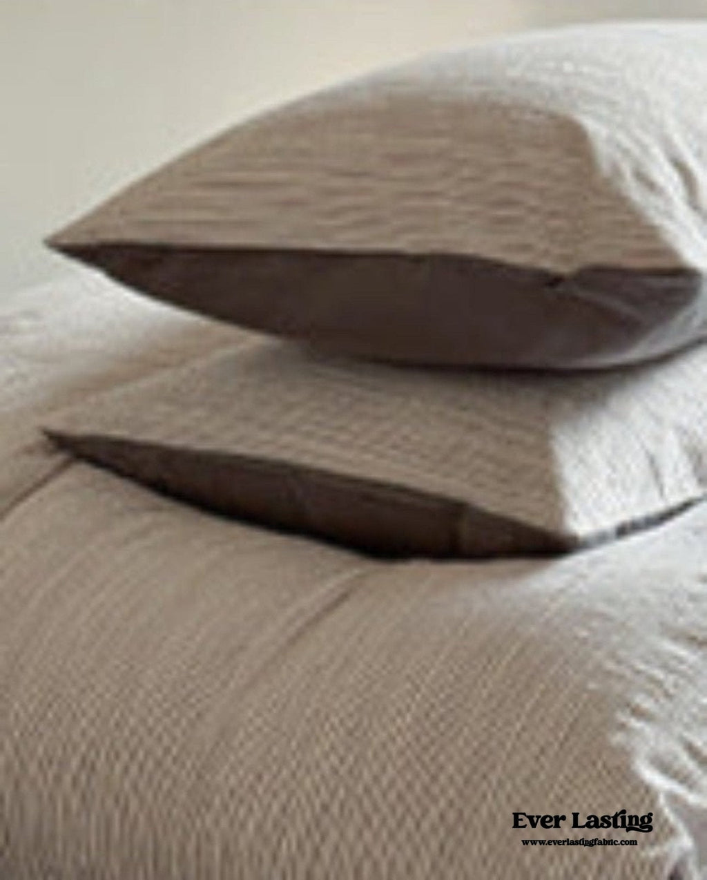 Emma Duo Striped Jacquard Bedding Set / Light Purple