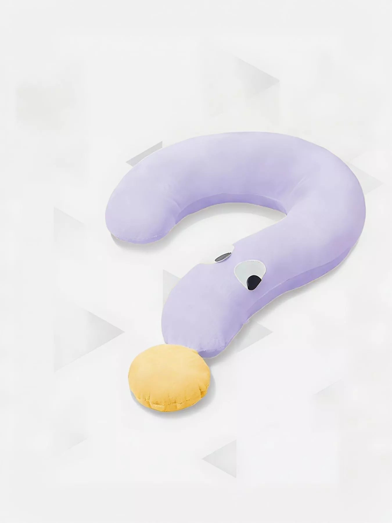 Question Mark Shaped Plush Pet Bed