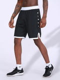 Men's Star Print Breathable Active Shorts