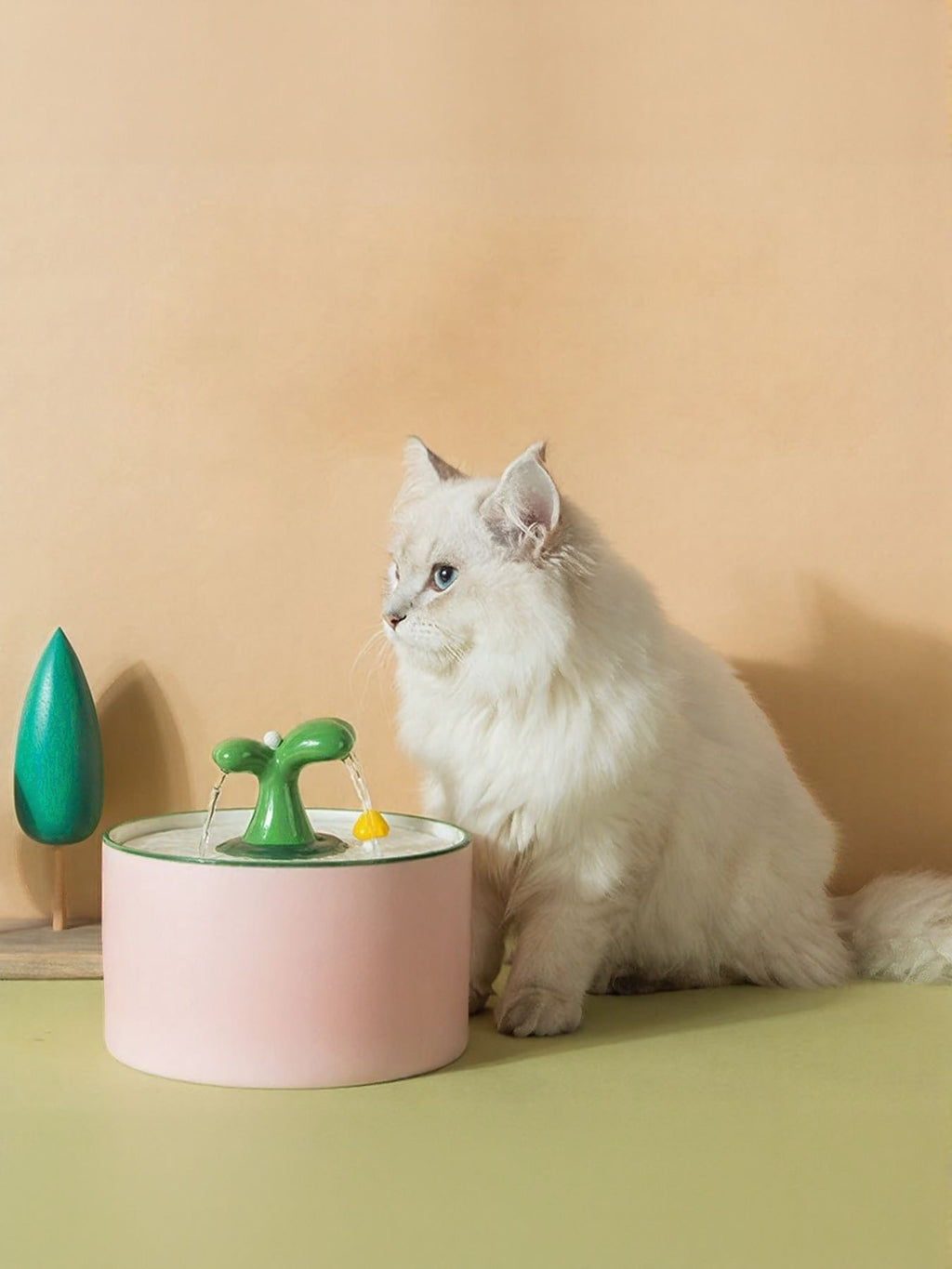 Automatic Sapling Pet Drinking Fountain