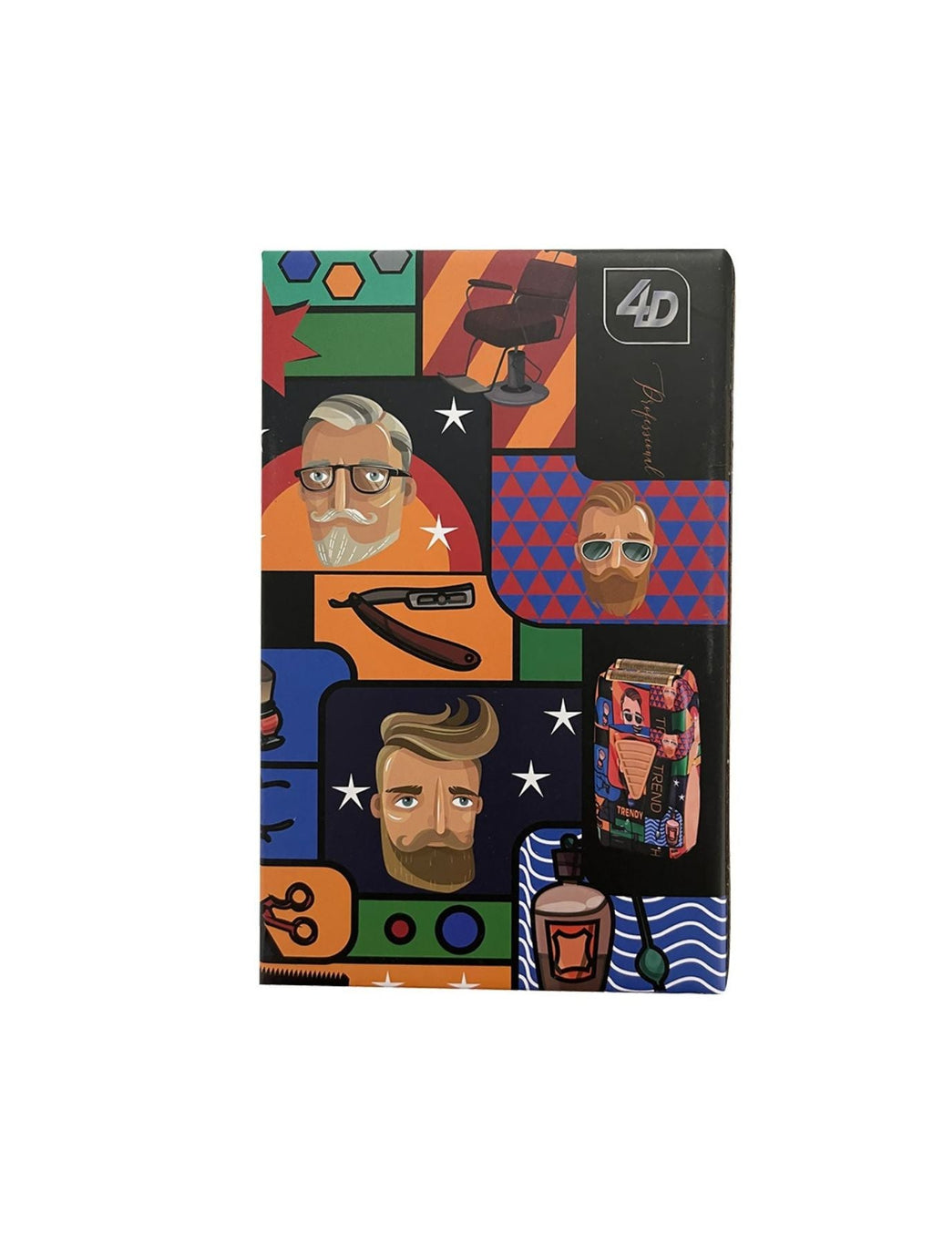 Barber-Themed Foil Shaver