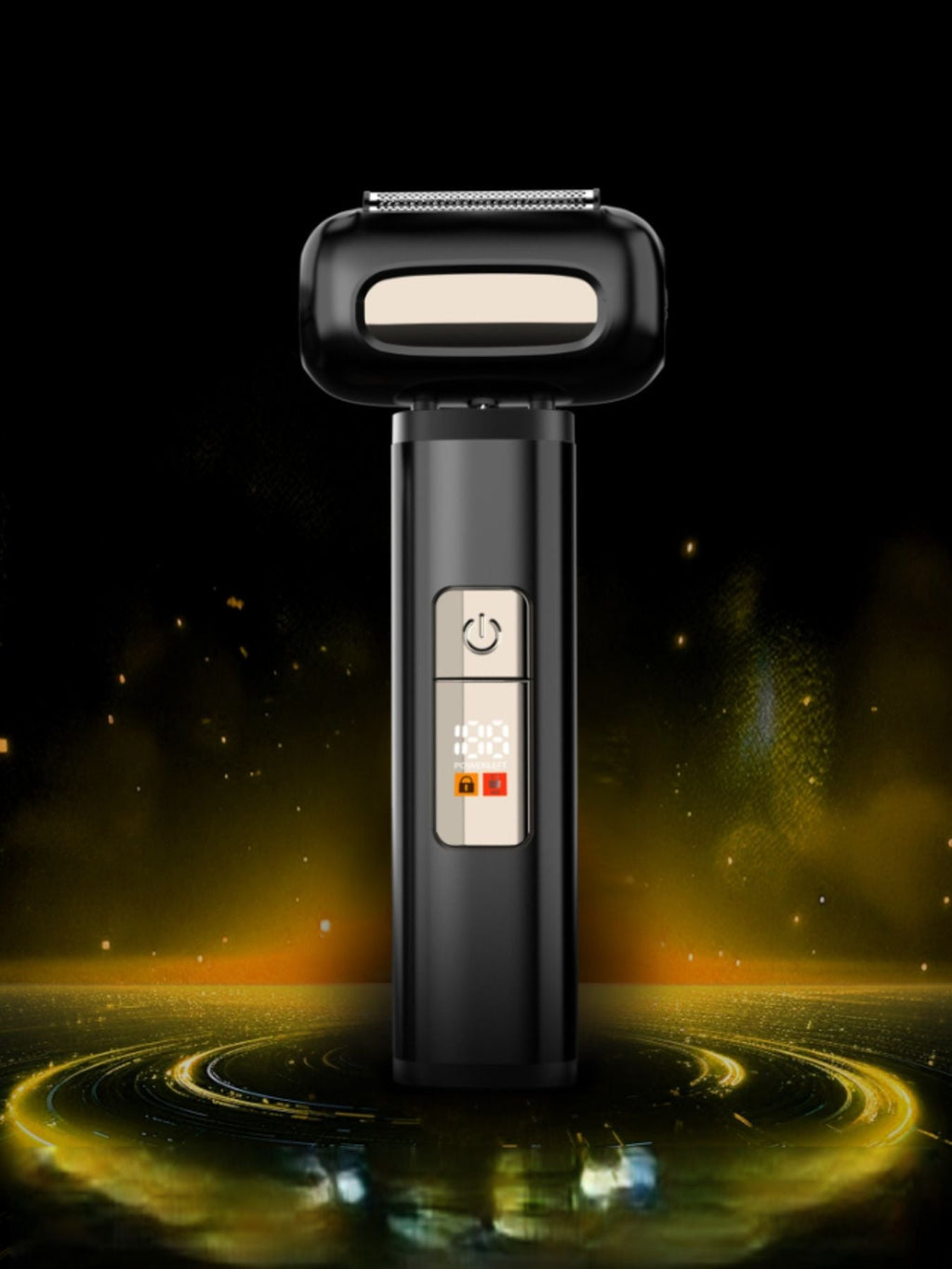 Rechargeable Electric Foil Shaver with Digital Display