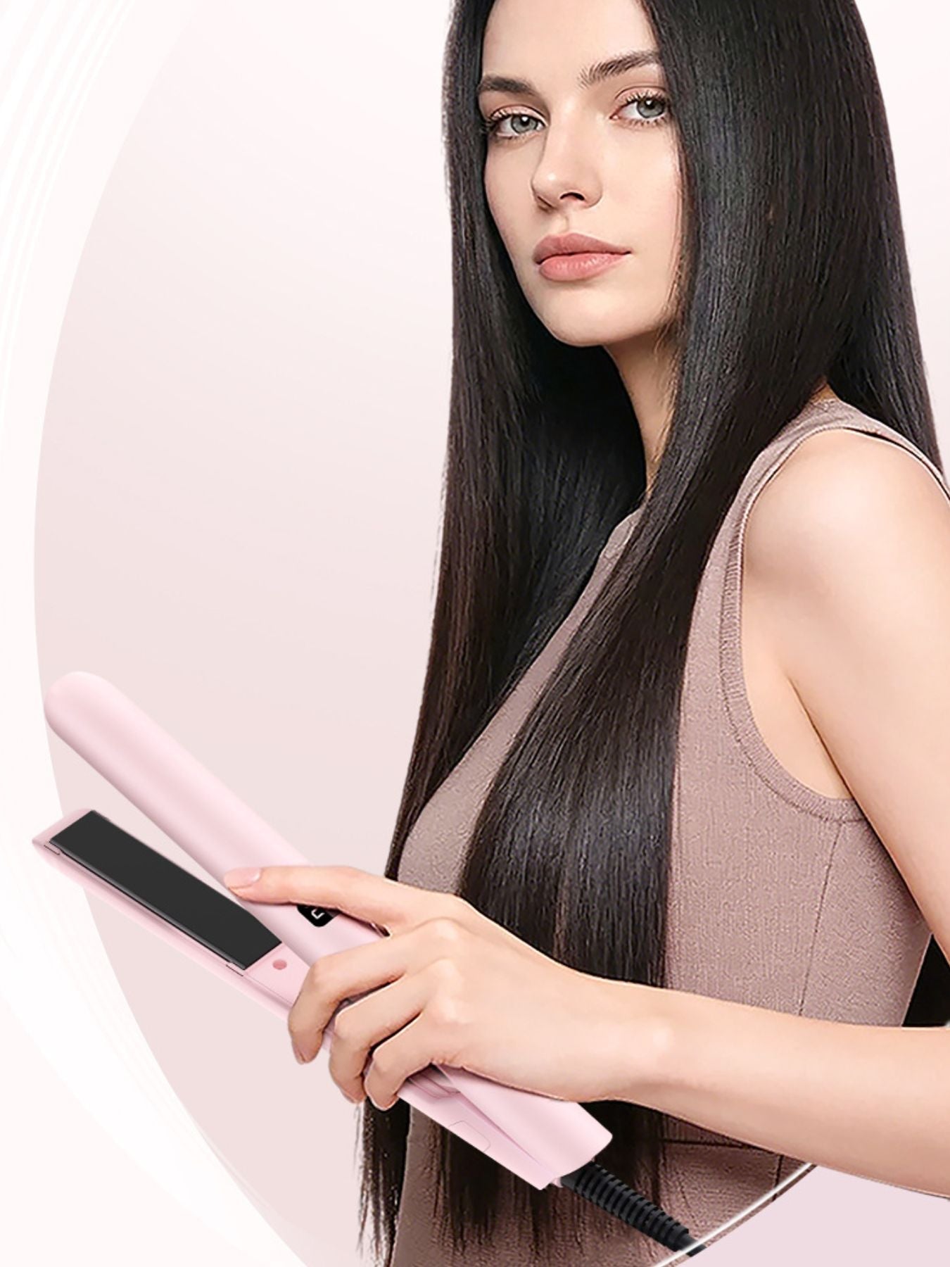 Adjustable Temperature Hair Straightener