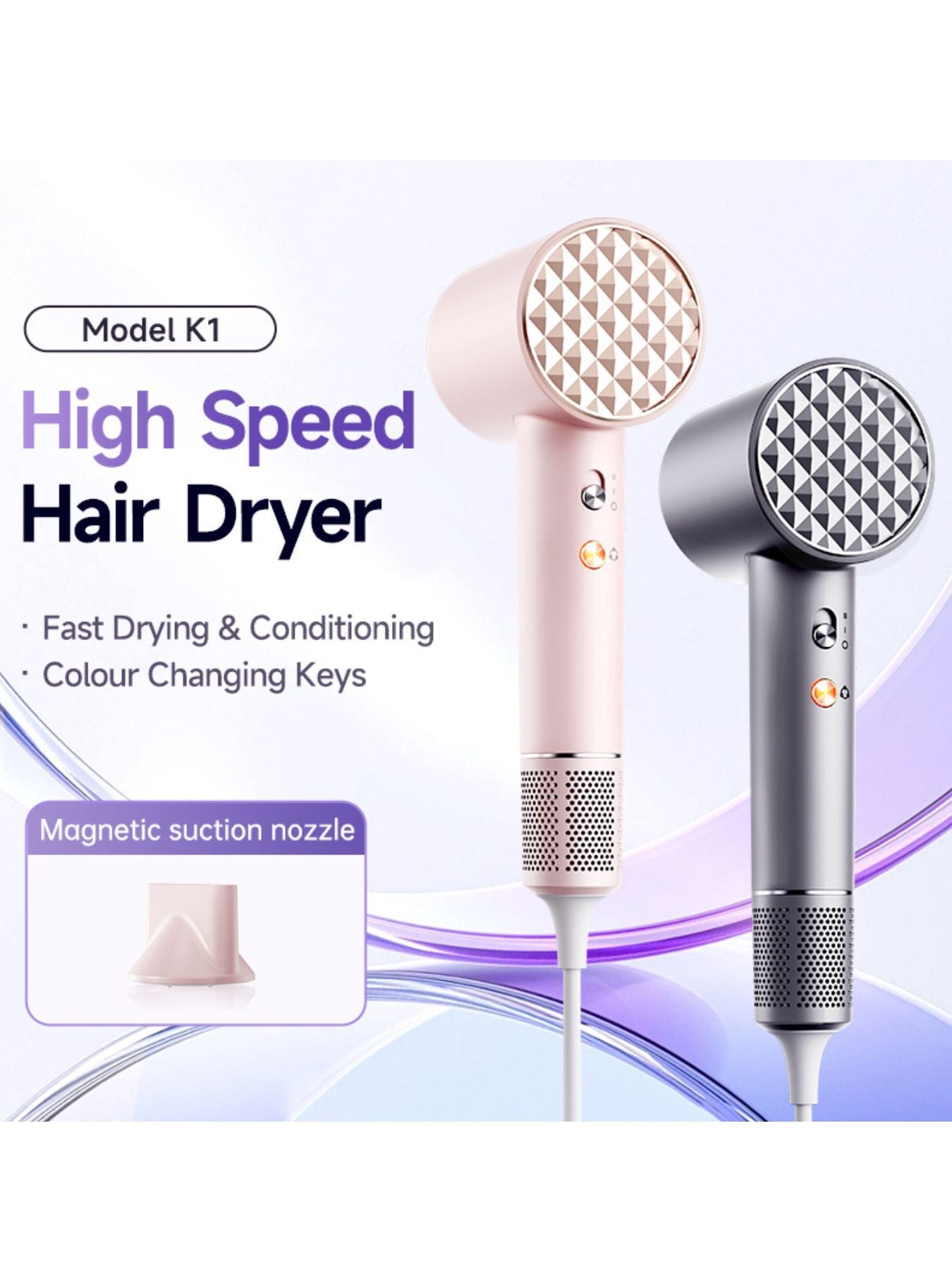 Lightweight High-Speed Hair Dryer