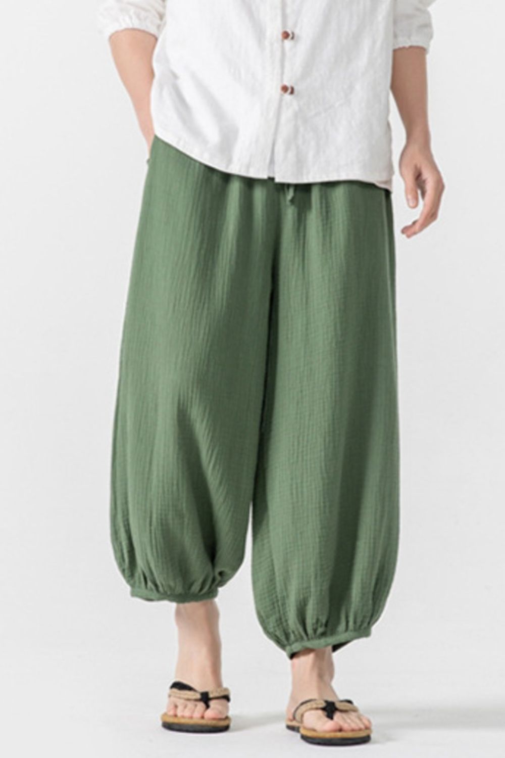 Men's Plus Size Loose Fit Harem Pants
