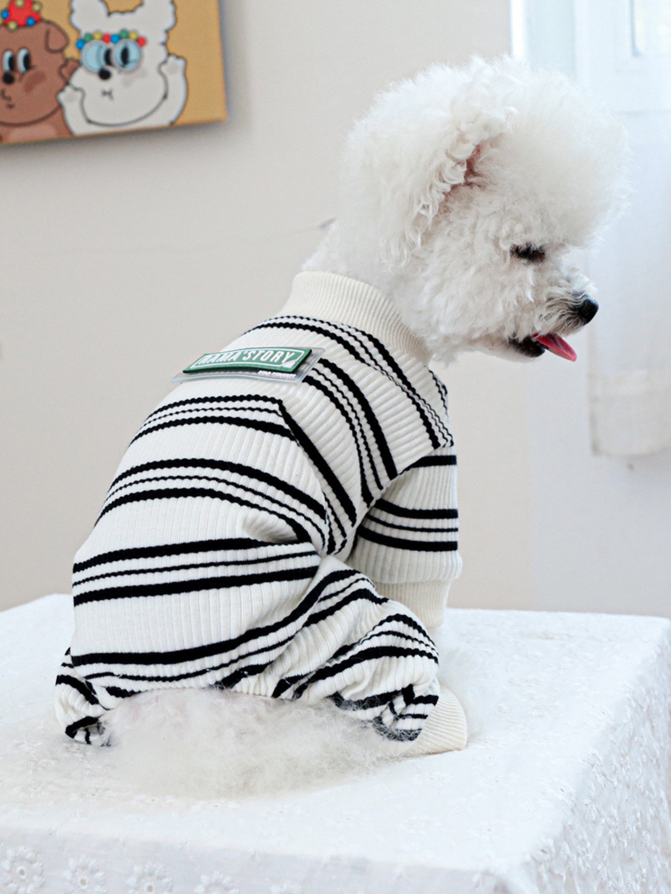 Breathable Knitted Pet Jumpsuits