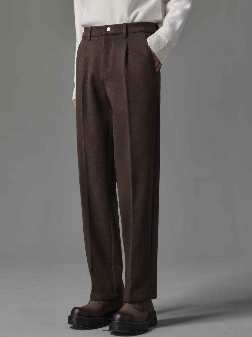 Men's Plus Size Straight Leg Pants