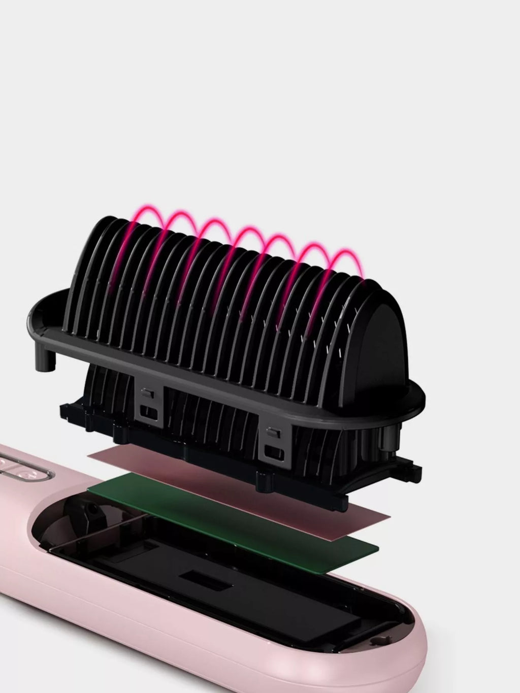 Fast Heating Hair Straightening Comb