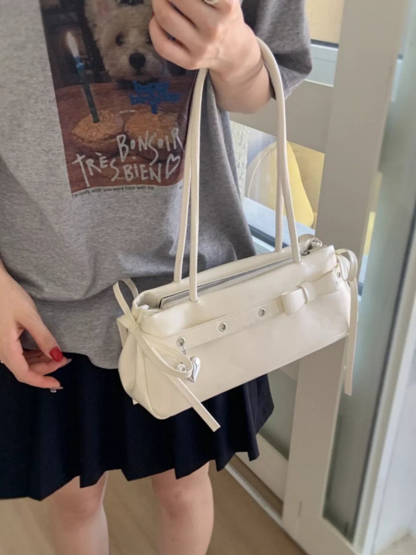 PU Leather Shoulder Bag