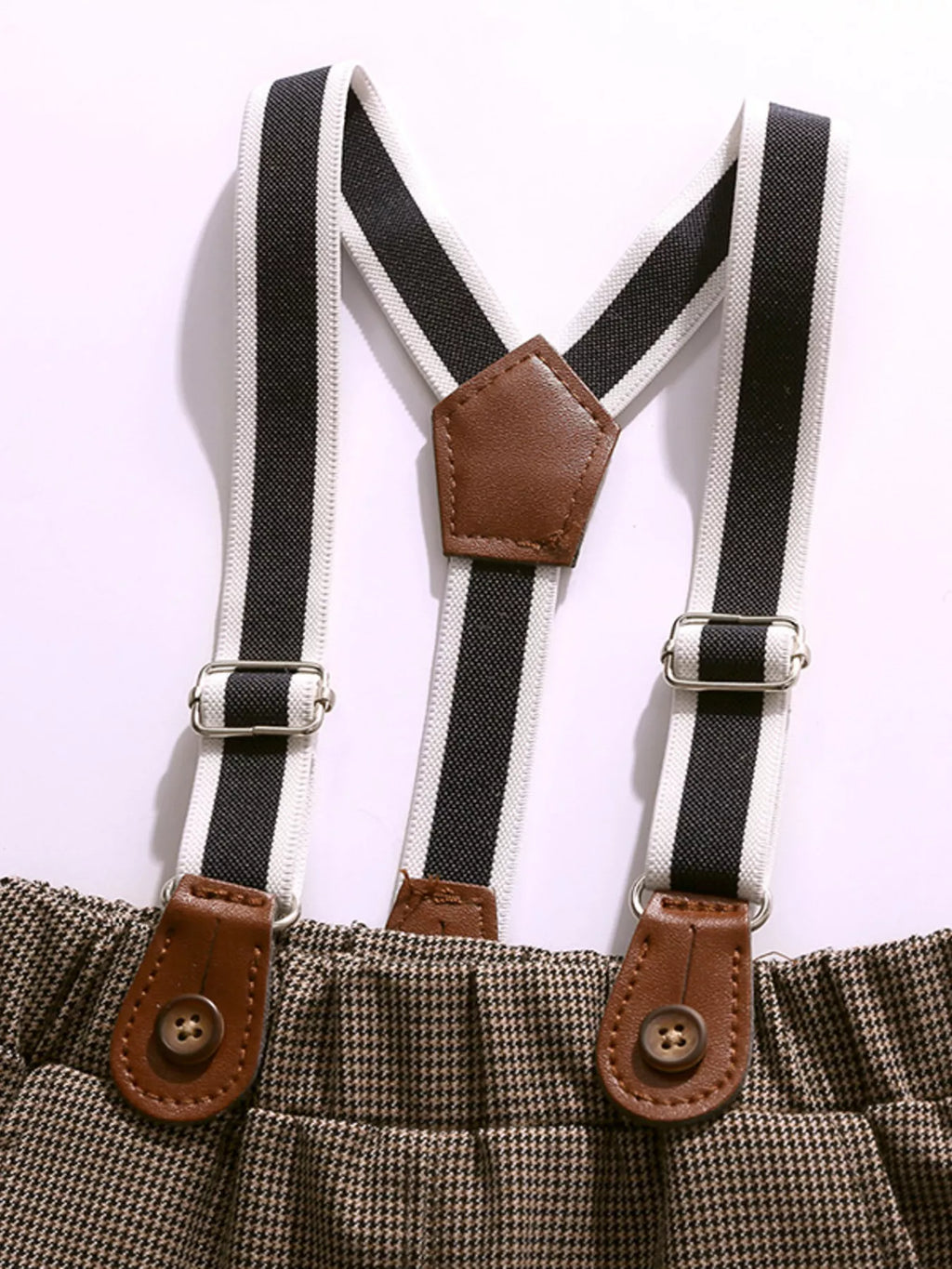 Children's Button Up Shirt and Overall Set