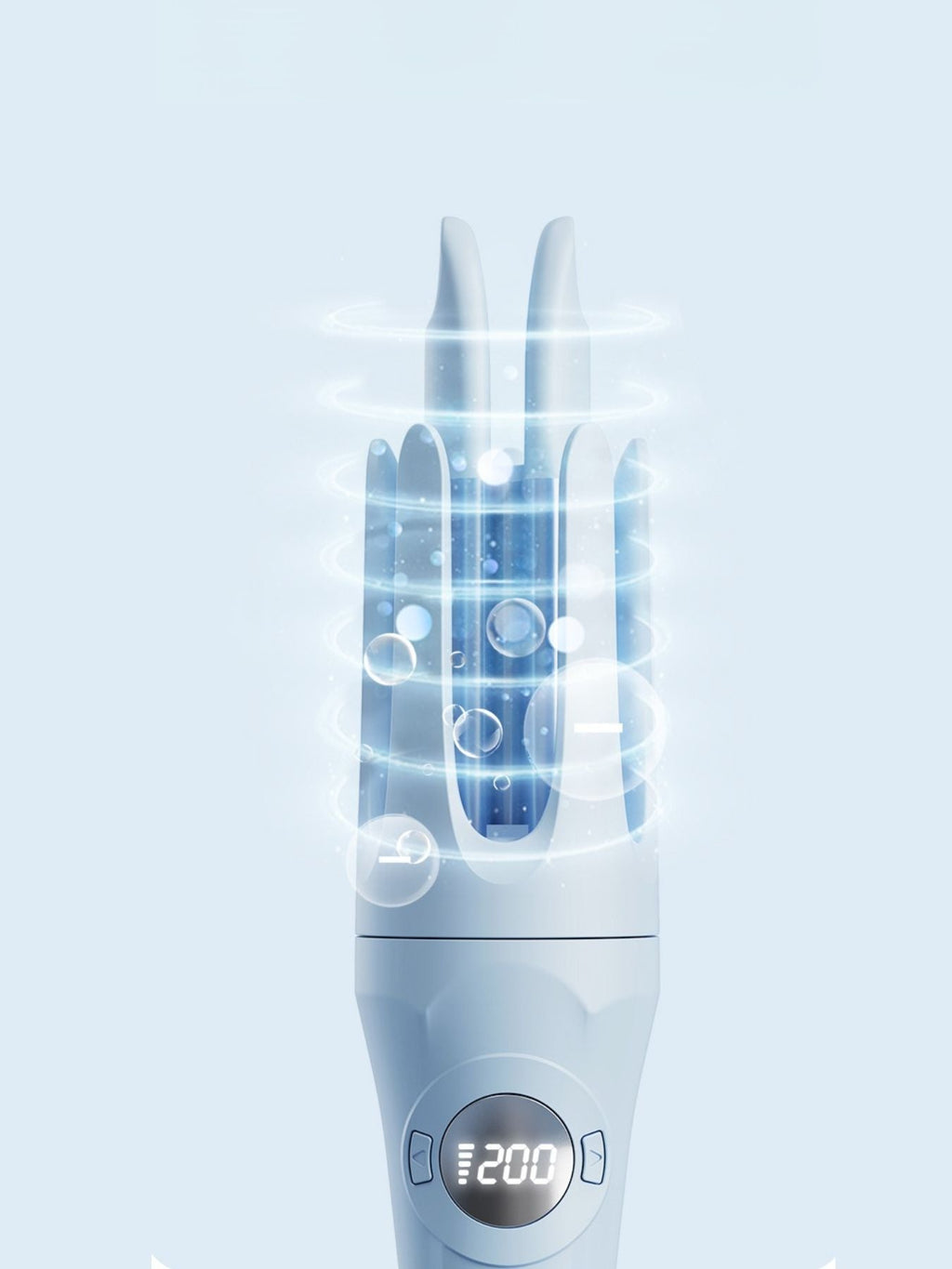 Rotating Ceramic Hair Curling Iron