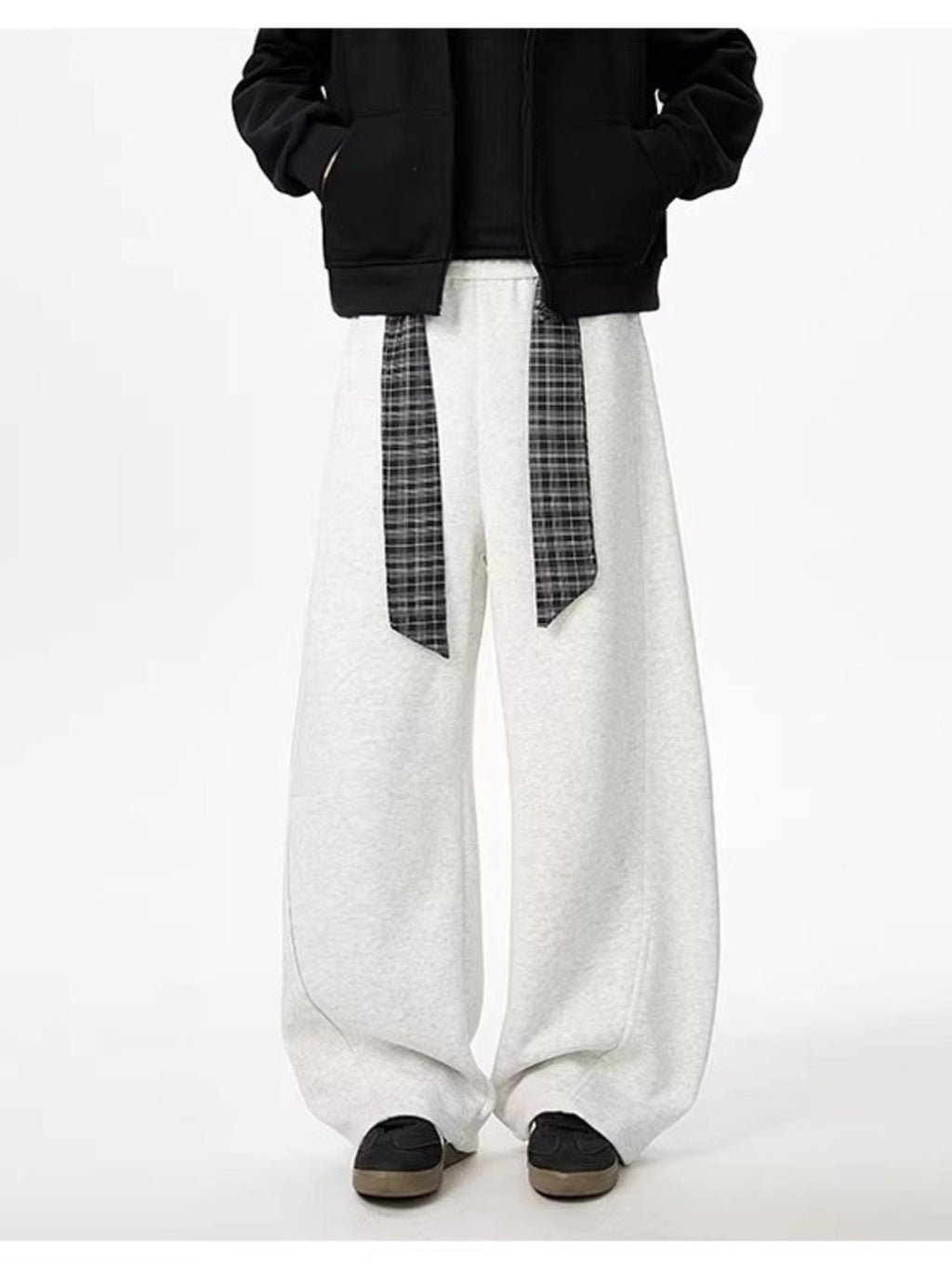 Men's Plus Size Wide Leg Pants