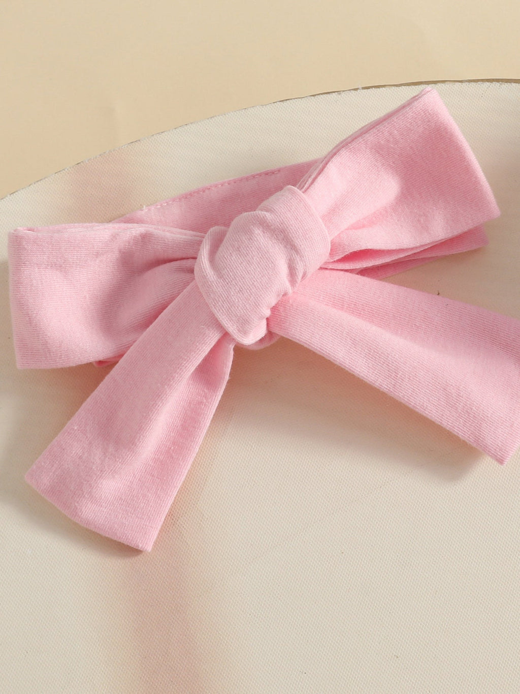 Children's Bunny Print Ruffled Dress with Headband