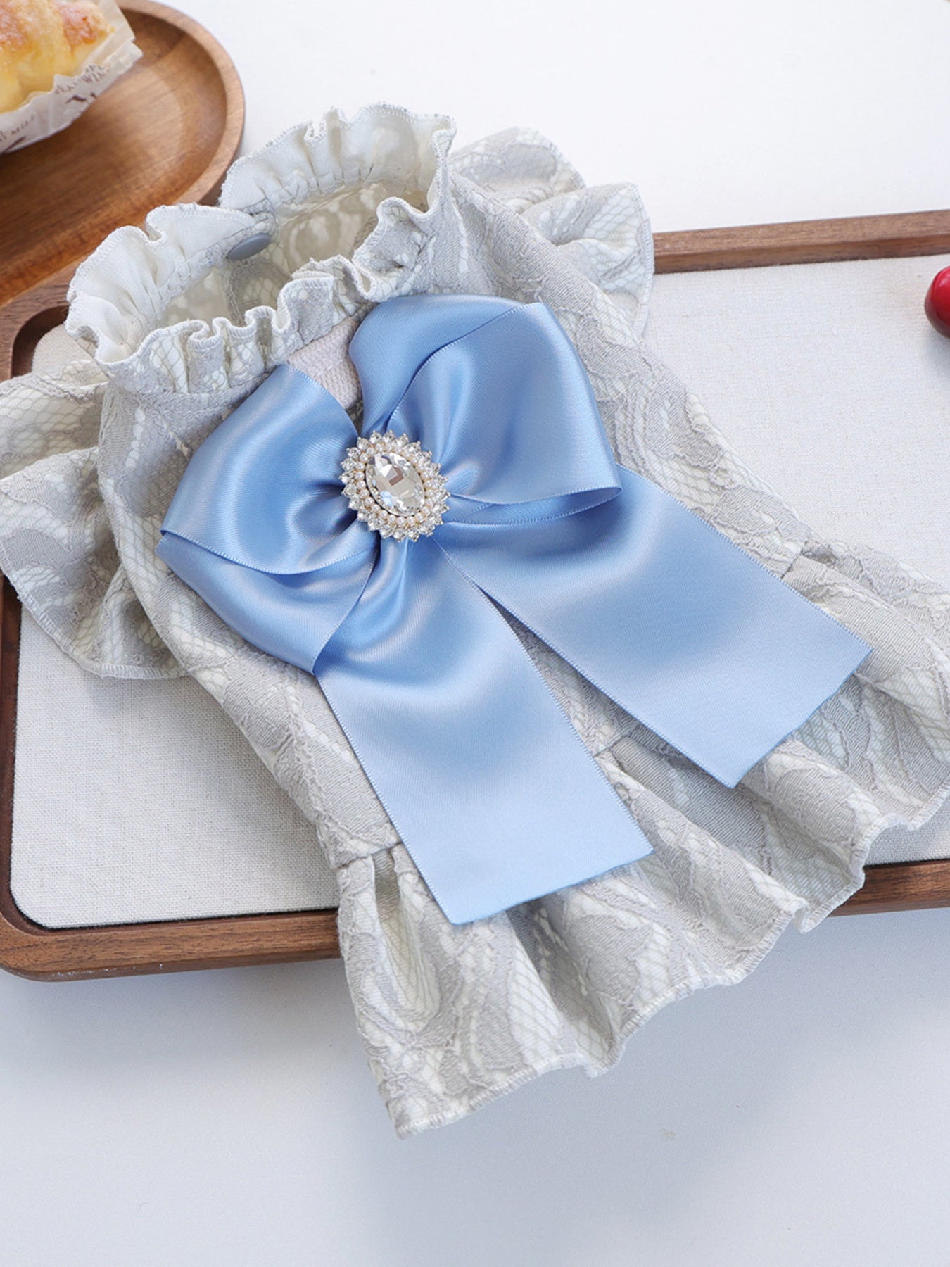 Ruffled Pet Dress with Bow