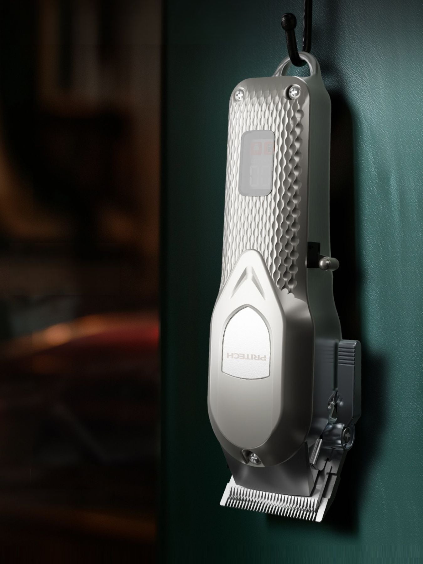 Cordless Hair Clipper with LED Display