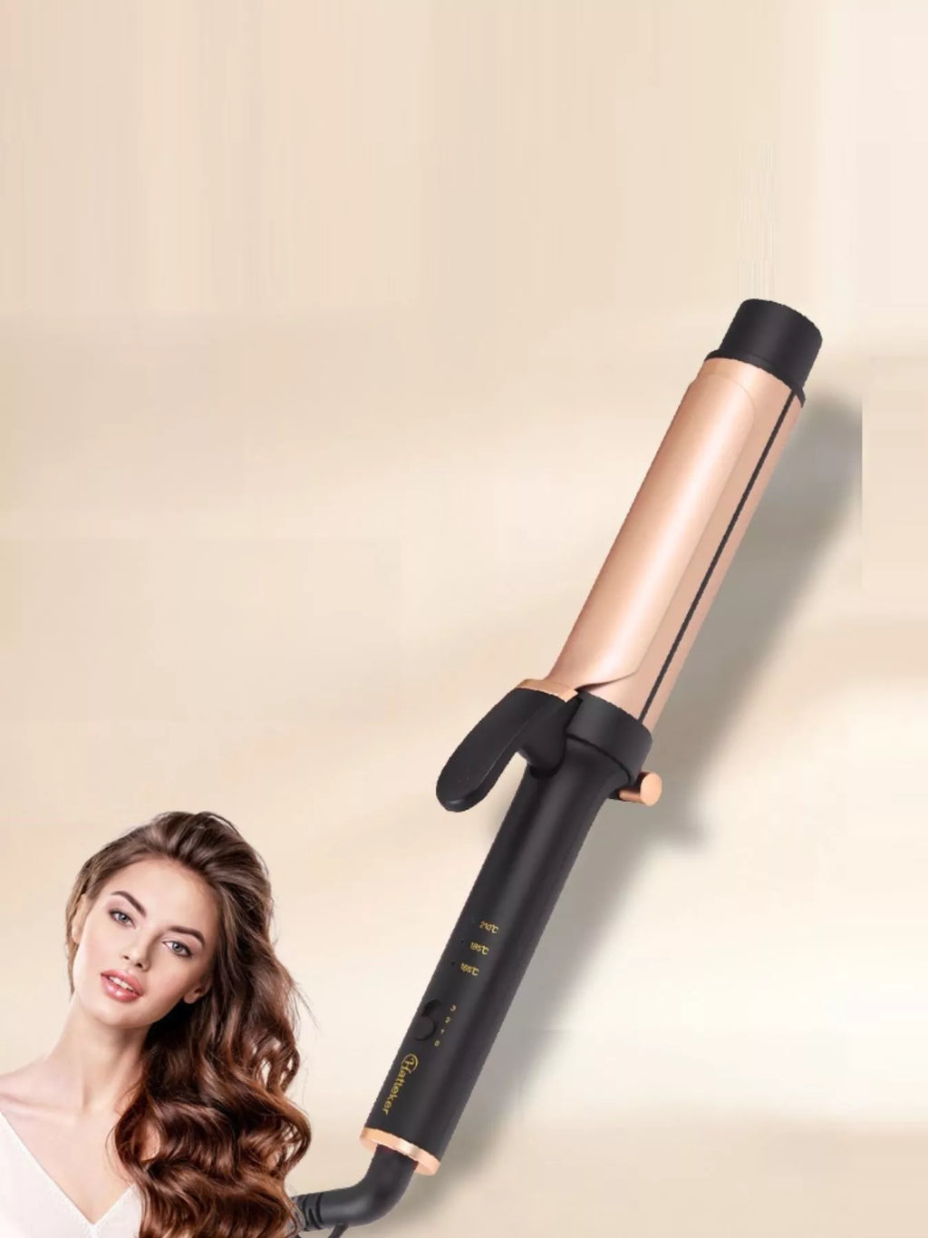 Adjustable Temperature Curling Iron